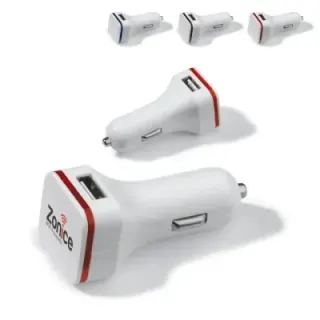 USB car charger 2.1A - LT91143 (gadzety reklamowe)